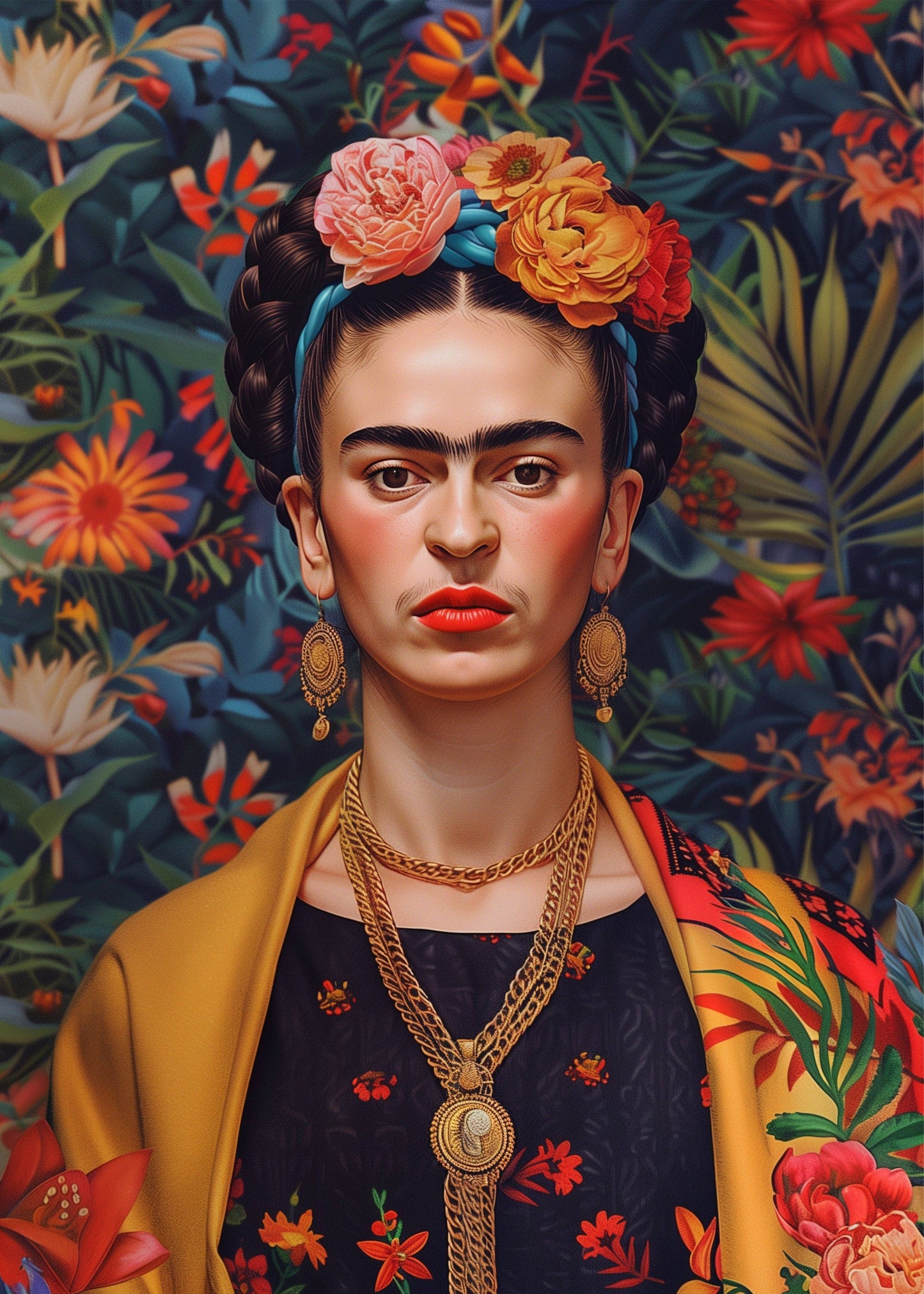 Frida Kahlo: Tropic | Karte | Fripperies